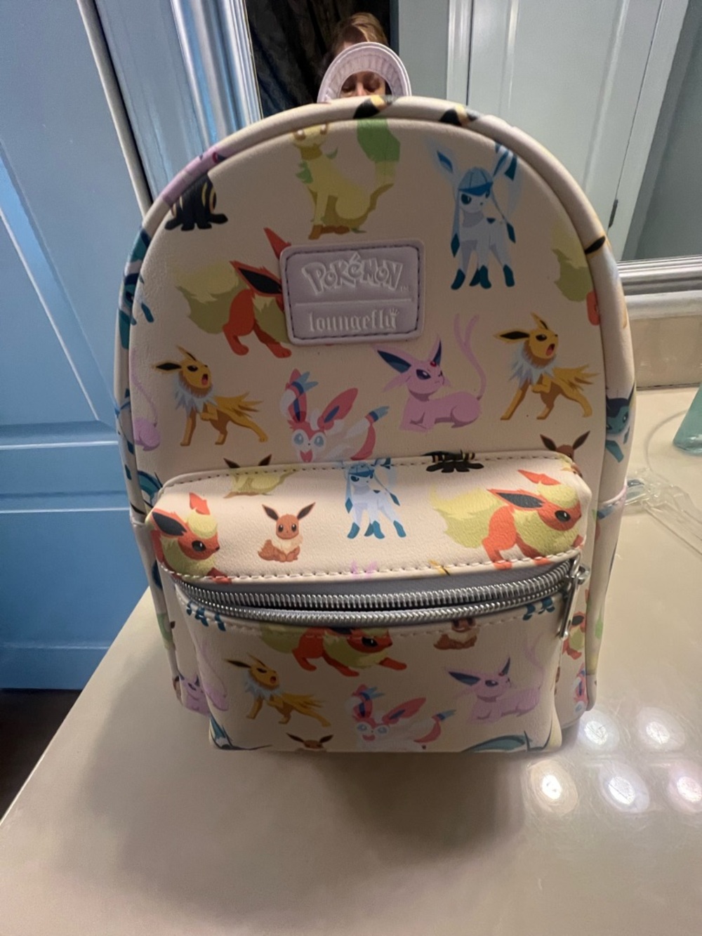 Loungefly Pokemom backpack pale yellow